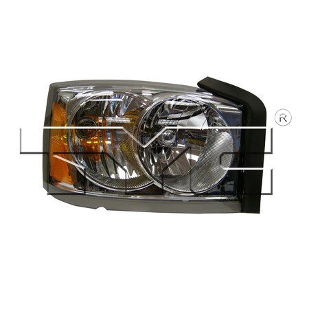 Tyc 06-07 Dg Dakta (W/O Black) Head Lamp, 20-6587-90 20-6587-90